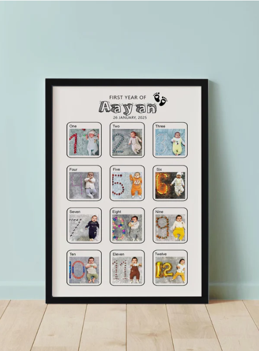 My First Year Baby Frame